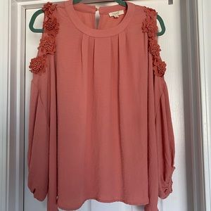 Oddy cold shoulder blouse